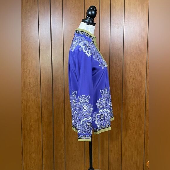 Etro Silk Bandana Blouse size 40/us size 4 - Picture 9 of 13